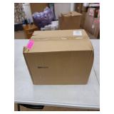 Vintiquewise Antique Wooden Pirate Chest with Lion Rings and Lockable Latch