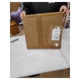 E Encircle I -Black Framed Print