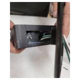 Euro Style Indoor/Outdoor Cast Aluminum LED Wall Lights, 2 Pack - Black Frame- Retail:$79.98