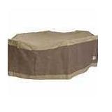 Duck Covers Elegant Rectangle Patio Table with Chairs Cover