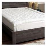 Twin- Cozy Classics Billowy Clouds Mattress Pad - White
