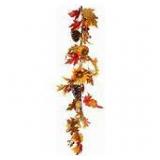 48" Maple Leaf/Pumpkin/Berry/Flower Garland