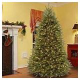 9-foot Faux Dunhill Fir Hinged Tree- Retail:$505.49
