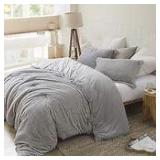 Queen/Full - Queen- Silver Orchid Quirk Oversized Comforter Set- Retail:$122.49