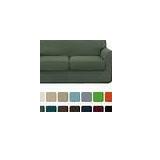 Subrtex Sofa Cover Stretch Slipcover with 3 Separate Cushion Covers- Retail:$144.99