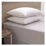 Mega Bounce Back Pillow (Set of 2) by Cozy Classics - White