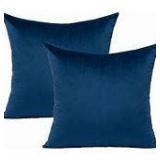Porch & Den Cosner Microfiber Velvet Throw Pillow Covers (Set of 4)