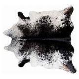 Pergamino Black Speckles Cowhide Rug- Retail:$339.99
