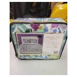 Christian Siriano NY Dahlia 3 Piece Duvet Cover Set- Retail:$117.49