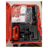 Milwaukee M12 12-Volt Lithium-Ion Cordless Green 250 ft. 3-Plane Laser Level Kit with One 4.0 Ah Battery, Charger and Case
