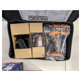 RIDGID 18V OCTANE Cordless, Half Inch Impact (2) 4.0 Ah Batteries, Charger, and Bag