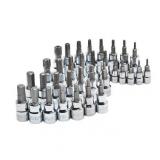 Husky Bit Socket Set. 3/8 Inch Drive Master SAE Metric Alloy Steel With Case