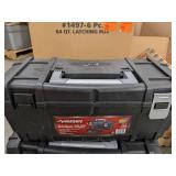 24 in. Tool Box, Black