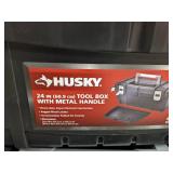 24 in. Tool Box, Black