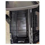 24 in. Tool Box, Black