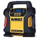 dewalt dxaej14 jump starter: 1400 peak/700 instant amps, 120 psi digital air compressor
