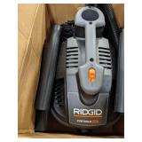 RIDGID 4 Gallon 5.0-Peak HP Portable Wet/Dry Shop Vacuum with Fine Dust Filter, Hose and Accessories, Oranges/Peaches