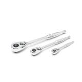 Husky 144-Tooth Ratchet Set with EVA Tray (3-Piece)