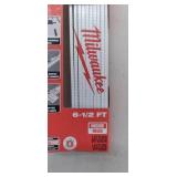 Milwaukee 78 in. L x 1-3/8 in. W Plastic Folding Rule SAE