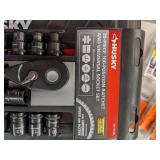 Husky 3/8 in. Drive 100-Position Ratchet and Universal SAE/Metric Socket Wrench Set (20-Piece)