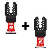 DIABLO 1-1/4 in. Universal Fit Carbide Oscillating Blade for General Purpose Cuts (2-Pack)
