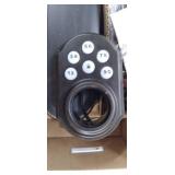 Kwikset 909 Smartcode Traditional Electronic Deadbolt Featuring SmartKey Securityâ¢ In Venetian Bronze, Model #99090-019