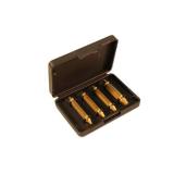 Ontel Speed Out Titanium Damaged Screw Bolt Extractor 4 piece Set w Storage Case