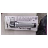Husky 500 Lumens LED Aluminum Dual Beam Unbreakable Flashlight, Black