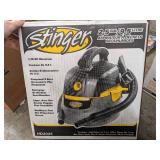 Stinger 2.5 Gal. 1.75-Peak HP Compact Wet/Dry Shop Vacuum with Filter Bag, Hose and Accessories, Grays