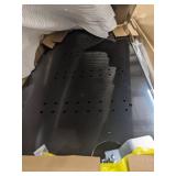 Husky Ready-to-Assemble 24-Gauge Steel Wall Mounted Garage Cabinet in Black (28 in. W x 29 in. H x 12 in. D)