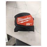 Milwaukee 25-ft tape measure