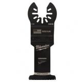Milwaukee 1-3/8 in. High Carbon Steel Universal Fit Japanese Teeth Hardwood Cutting Multi-Tool Oscillating Blade (3-Pack)