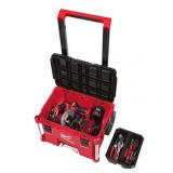 Milwaukee 48-22-8426 - PACKOUT Rolling Plastic Tool Box (22"W x 26"D x 19"H)