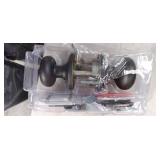 Kwikset Juno Keyed Entry Knob Featuring SmartKey Securityâ¢ In Venetian Bronze Model # 97402-737