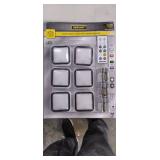 Defiant 40 Lumens Accent Light Combo with Remote Control (6-Pack), White