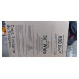 Edsal Shelves 36 in. W x 72 in. H x 18 in. D Steel Commercial Shelving Unit Black UR-185WGB