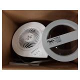 Vornado EV100 Evaporative Whole Room Humidifier with SimpleTank, 1 Gallon Capacity, White