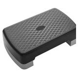 BalanceFrom Adjustable Workout Aerobic Stepper Step Platform Trainer, Gray