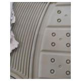 Amazon Basics 3-Piece Flexible Rubber Car Floor Mat, Beige