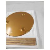 Modern Round Side Metal Table Nightstand/Small Tables For Living Room Designed