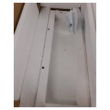 Elegant Home Fashions Madison 2-Door Wall Cabinet in White