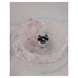 Ganiude Modern 3-Lights Semi Flush Mount Light Fixture,12" Industrial Close to Ceiling Light with Double Fabric Drum Shade,Pendant Kitchen Light for Bedroom,Living Room,Dining Room,Hallway,Entry,Foyer