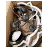 4 light Metal Chanderlier UL Listed