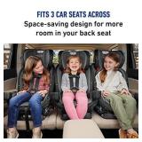Graco SlimFit3 LX 3 in 1 Car Seat | Space Saving Car Seat Fits 3 Across in Your Back Seat, Kunningham