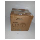 Air Fryer 4.5 QT Digital Air Fryers with Auto Shut Off Design Oilless AirFryer Hot Air Fryer With 30 Minute Timer Adjustable Temperature Control 8 Preset Menus Nonstick Tray 1400W Blue Air Fryer (Blue