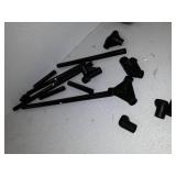 Veehoo Cooling Elevated Dog Bed, Portable Raised Pet Cot with Washable & Breathable Mesh, No-Slip Rubber Feet for Indoor & Outdoor Use, Large, Black