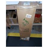 PORTAL Oversized Quad Folding Camping Rocking Chair High Back Hard Armrest Carry Bag Included, Support 300 lbs, Black