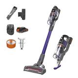 BLACK+DECKER Powerseries Extreme Cordless Stick Vacuum Cleaner for Pets, Purple (BSV2020P)