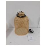 Modern Woven Bamboo Pendant Light