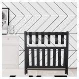 Unbrands Luggage Rack for Guest Room Home Bedroom Hotel Guest Room with Shelf, Black